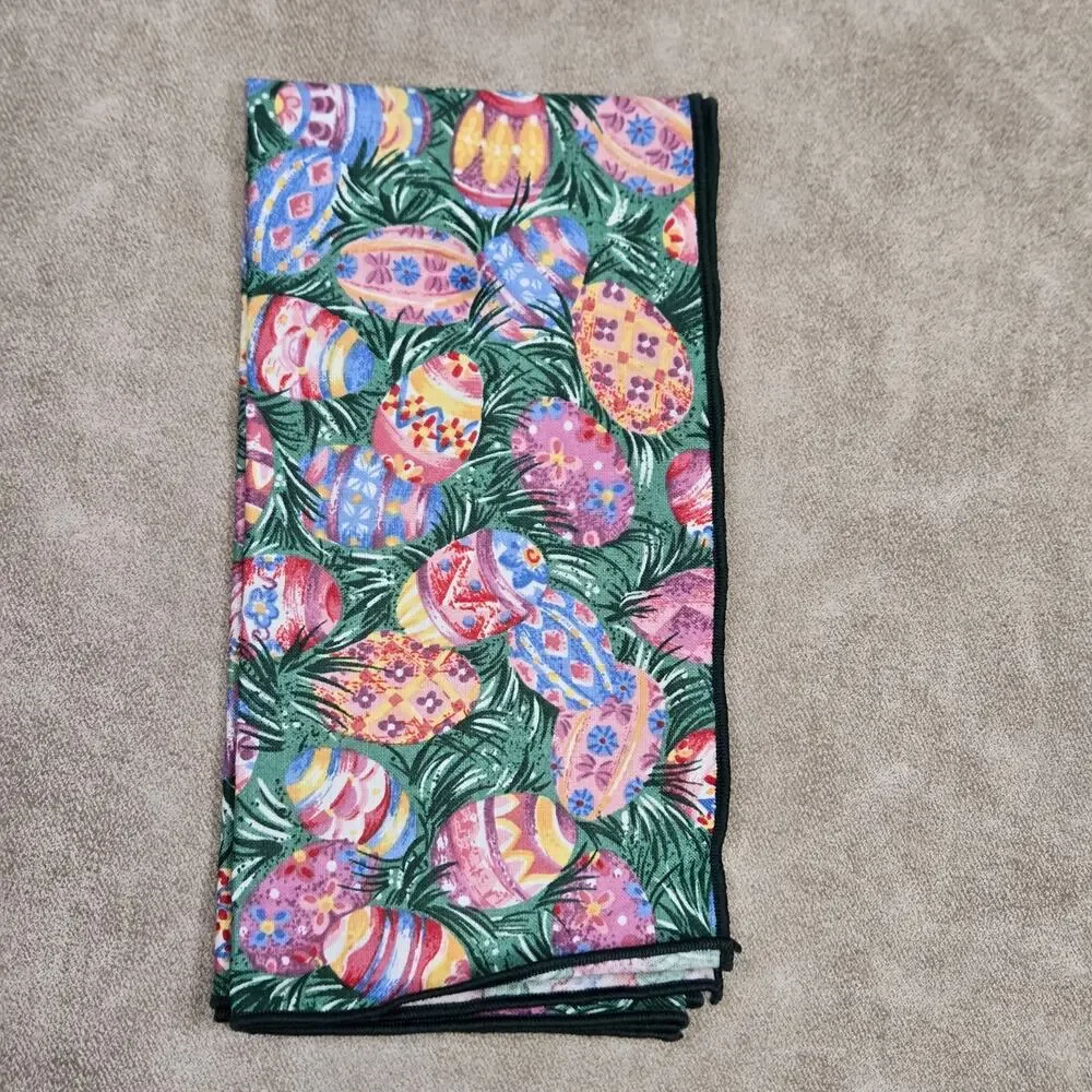 Longaberger Easter Egg Fabric Napkin